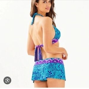 Lilly Pulitzer Blue and Purple Bikini